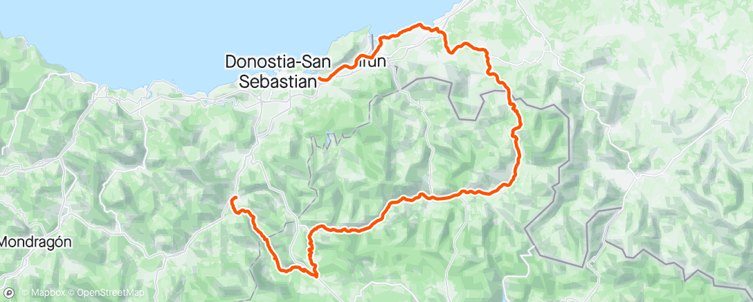 Map of the activity, Otsondo,basakabi,Uitzi