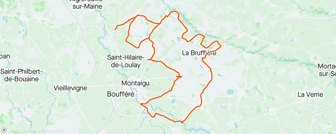 Map of the activity, Journée de repos rentabilisée 👌☀️☀️☀️🌞😎