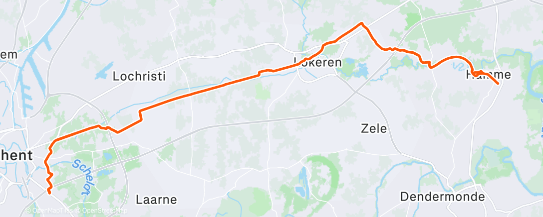 Map of the activity, Ochtendrit