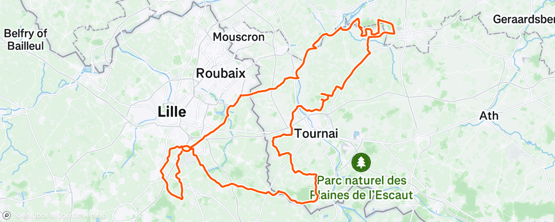 Map of the activity, Le Nooord