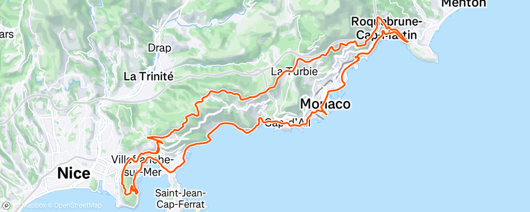 Map of the activity, Tranquille