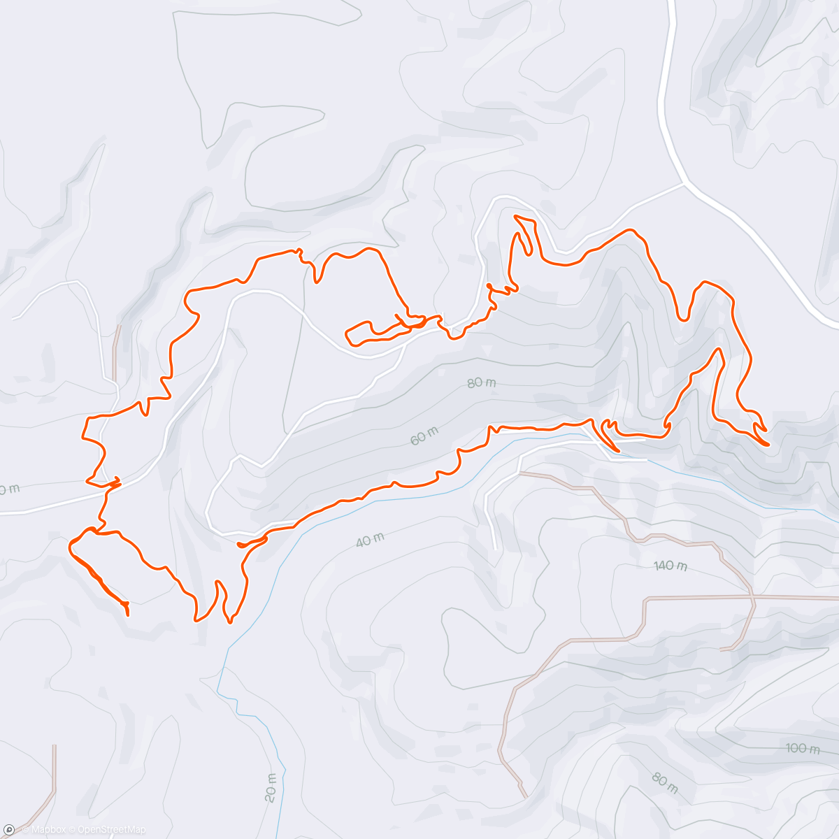 Map of the activity, Whiskey-Exploring More Trails