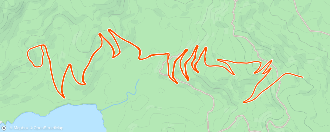Karte der Aktivität „Zwift - Group Ride: GRIT - HARD TRUTH (B) on Road to Sky in Watopia”