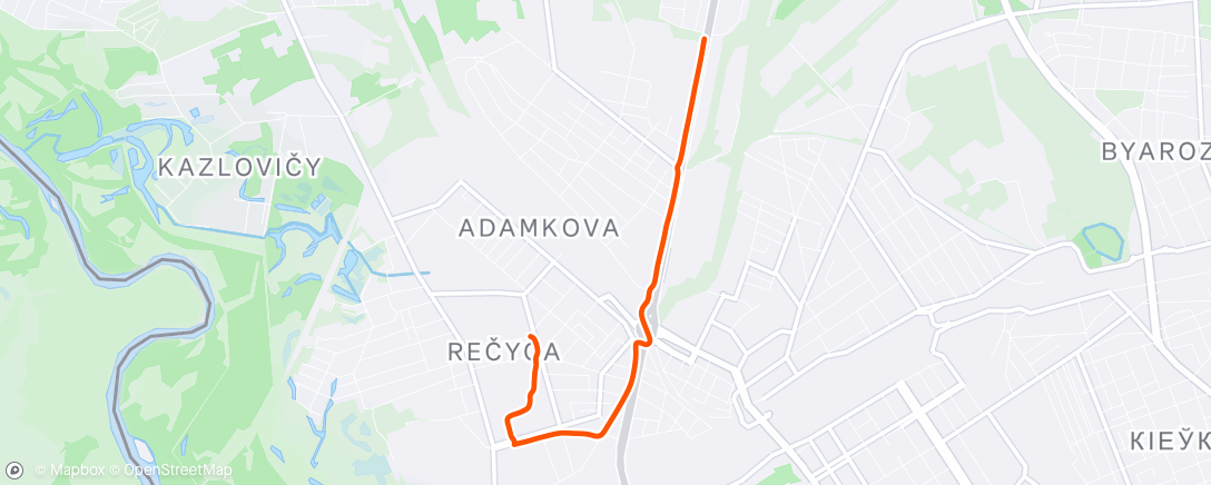 Map of the activity, Домой