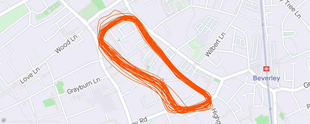 Map of the activity, Beverly GP