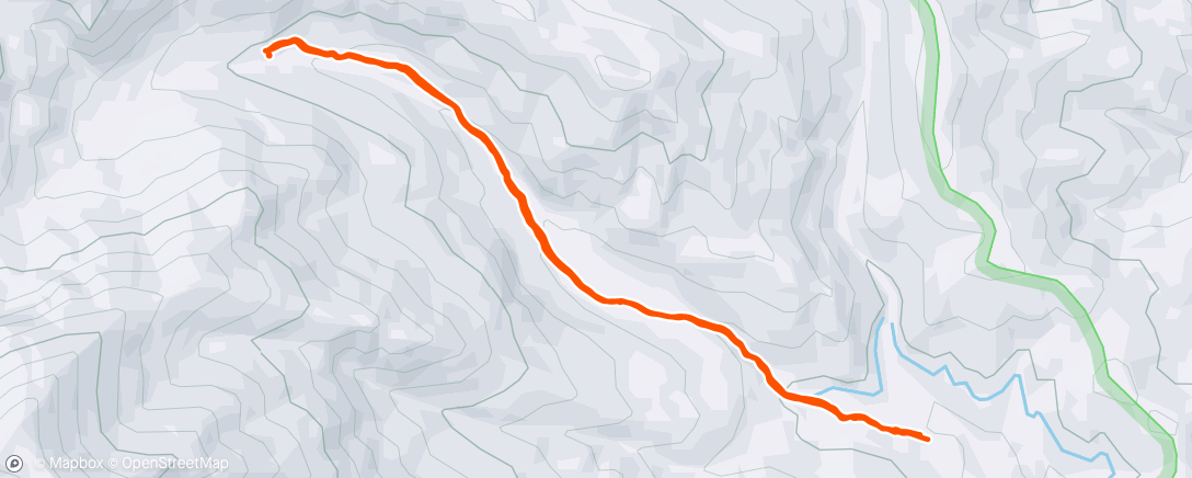 Map of the activity, Lunch Hike