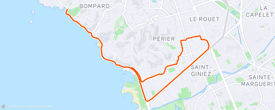 Map of the activity, Avec un peu de rythme et pas mal de chaleur 🥵