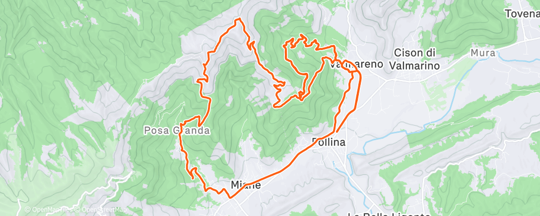 Map of the activity, Very ice