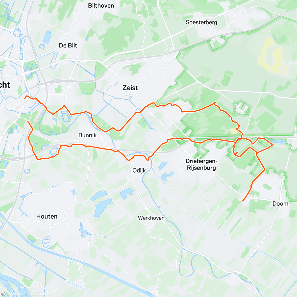 Carte de l'activité Door weer, wind en stoeprandjes