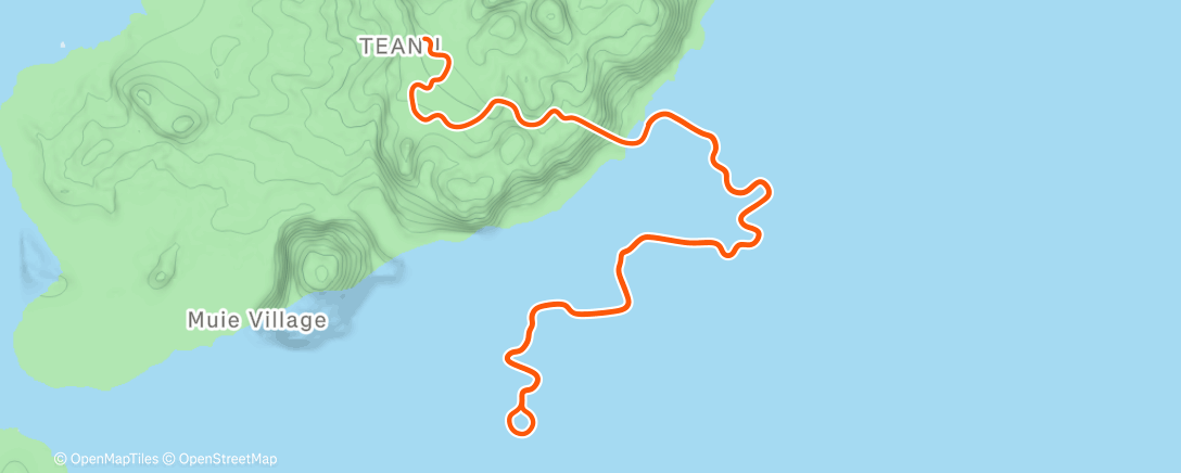 Map of the activity, Zwift - 12. Tantrum on Tempus Fugit in Watopia