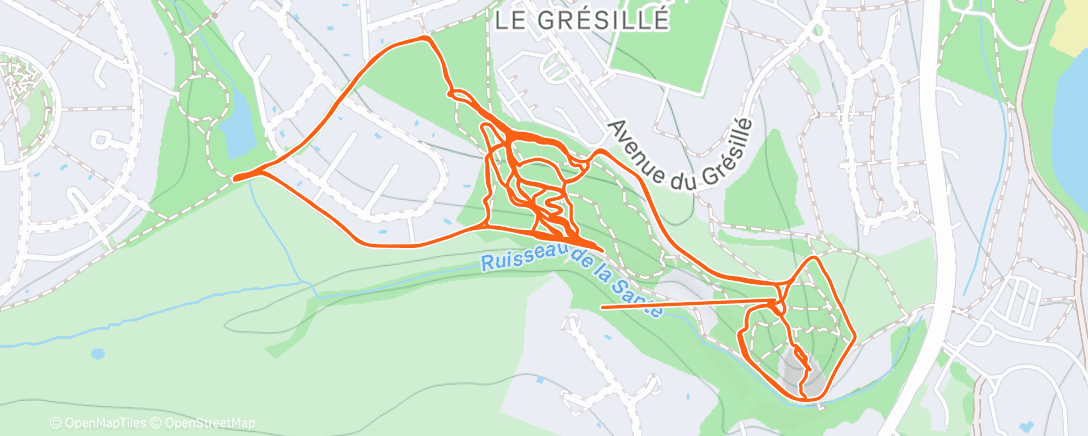 Map of the activity, LA CROIX 🥶