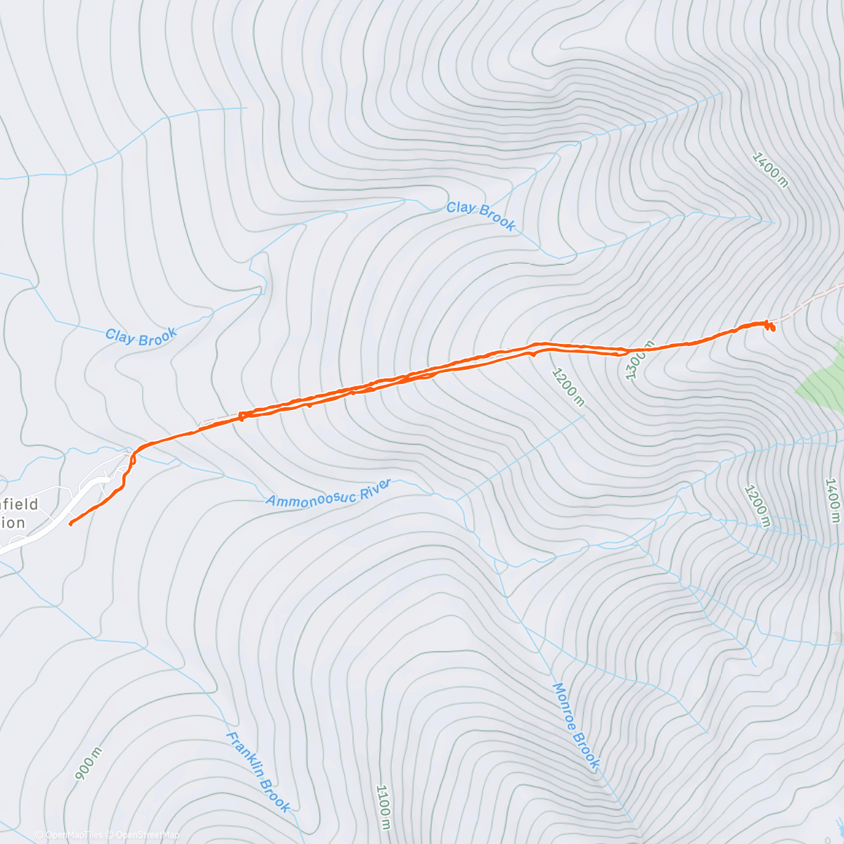 Map of the activity, Sunset on Skizn 1.0