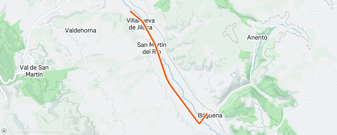 Map of the activity, Via verde 🔋🔋