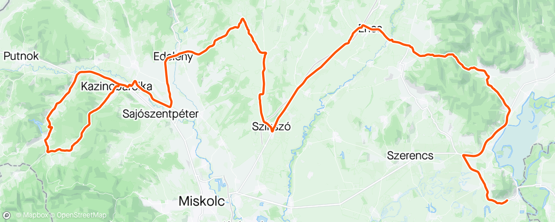 Map of the activity, Etapa 2 Hungria