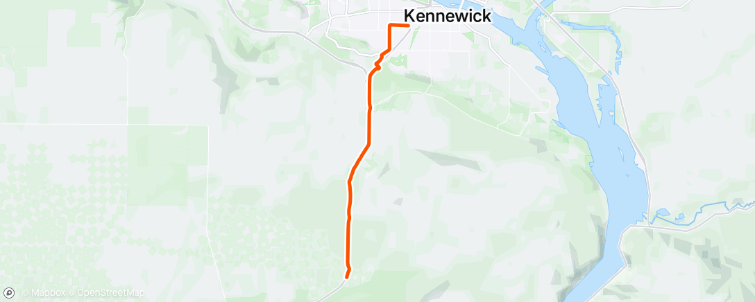 Map of the activity, Morning Ride