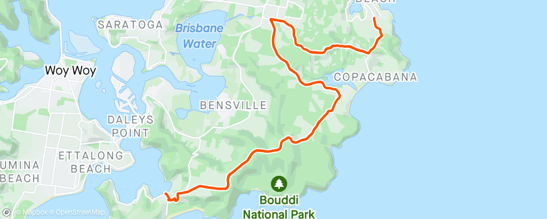 Map of the activity, Hardy’s Bay