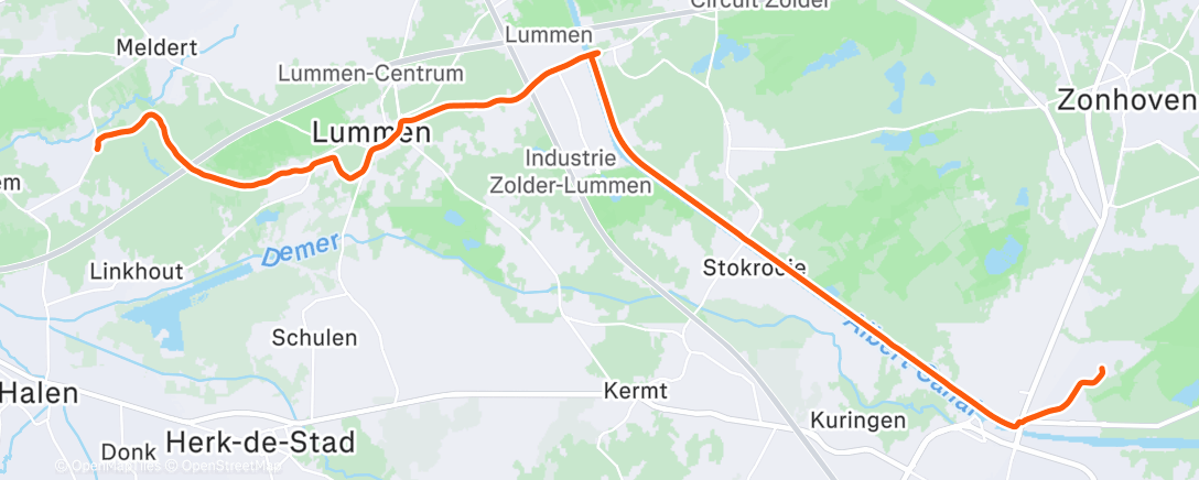 Map of the activity, Laatste WoWe van de week