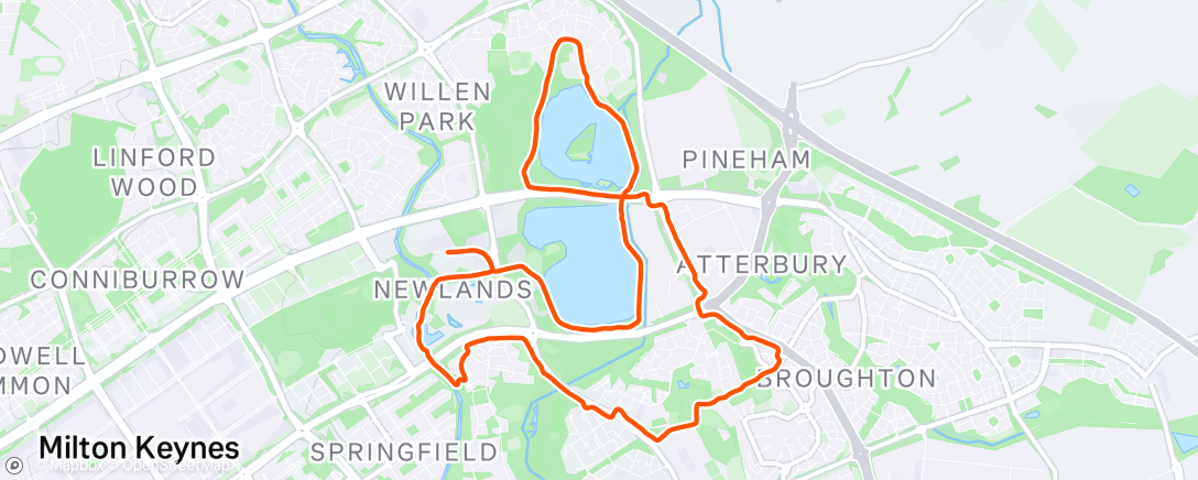 Map of the activity, 5x12/2