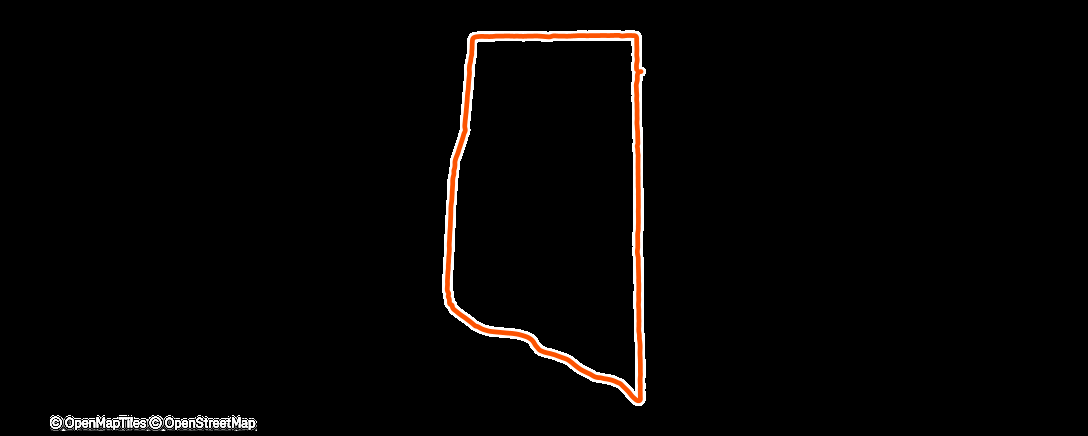 Map of the activity, Lauf Mit luisa