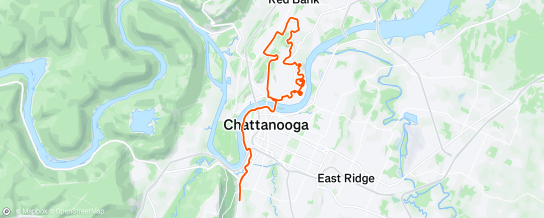 Map of the activity, Afternoon Gravel Ride