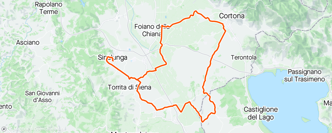 Map of the activity, A Great day in the saddle🚴‍♂️