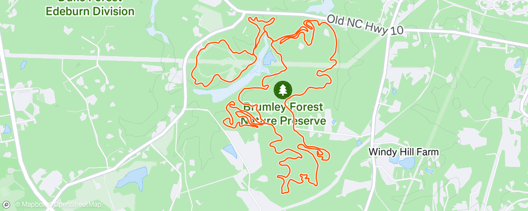 Map of the activity, Morning Ride