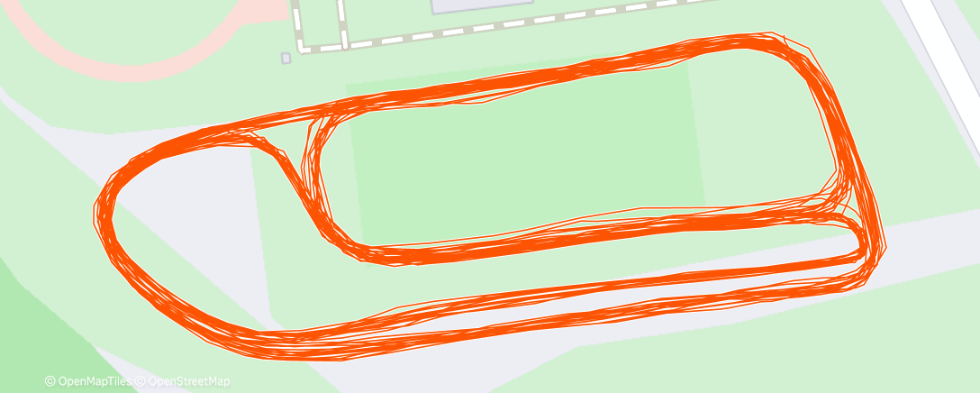 Map of the activity, Lunch Nordic Ski