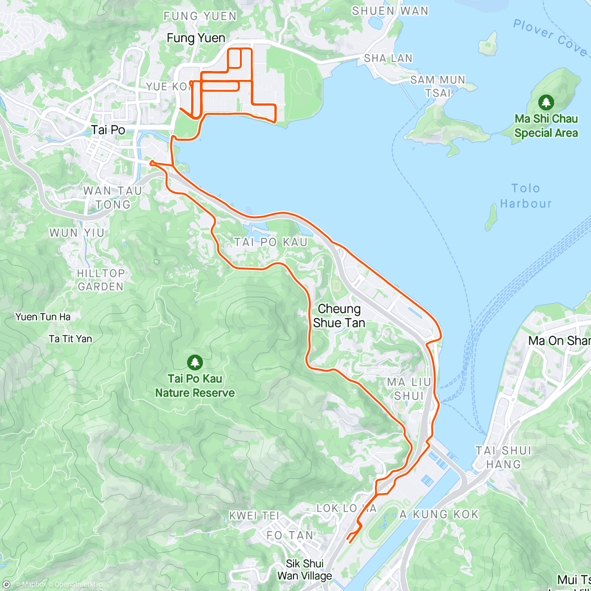 Map of the activity, Recovery Ride After A Few Days Off Sick 🤧