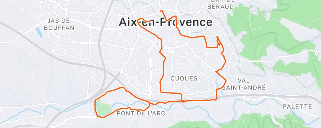 Карта физической активности (Friday frisquet)