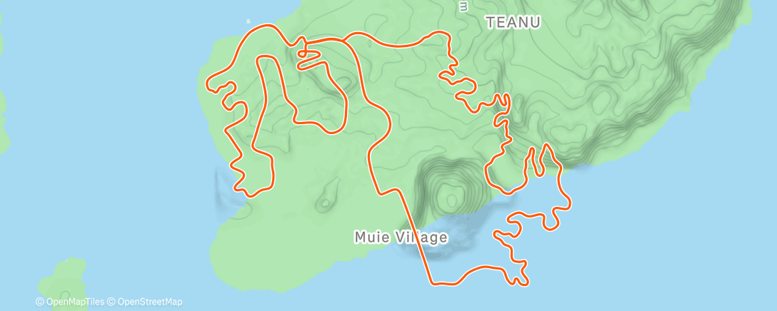 Map of the activity, Zwift - Downtown Titans in Watopia