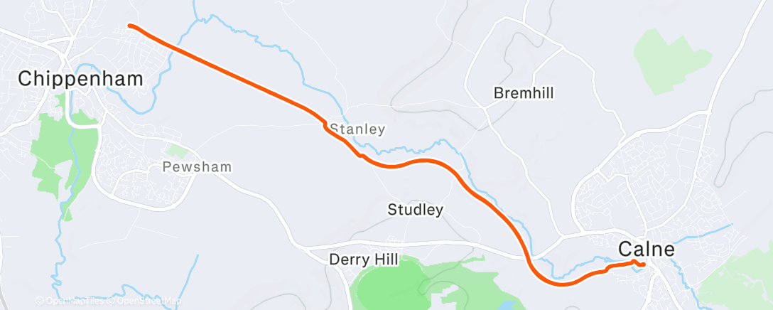 Карта физической активности (Morning Run)