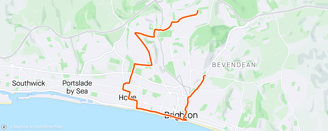 Map of the activity, Fantastic to have a Morning commute in the daylight. 😁