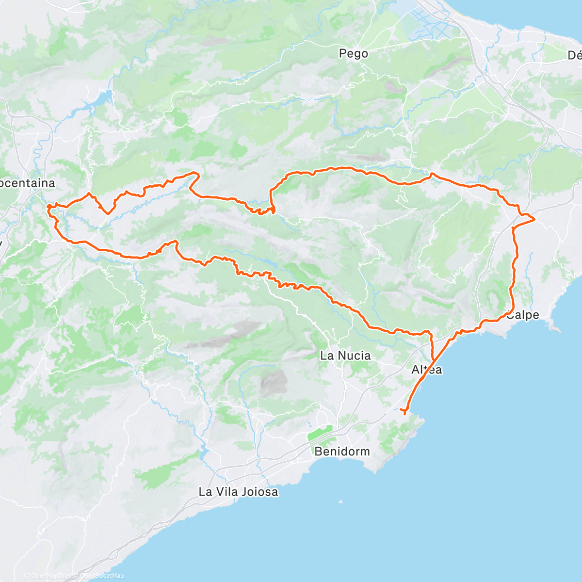 Карта физической активности (Rapha 500 i Skandinaviskt väder ✅)