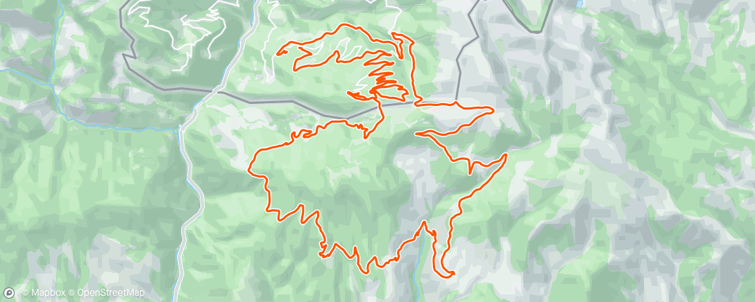 Map of the activity, Mittagsradfahrt