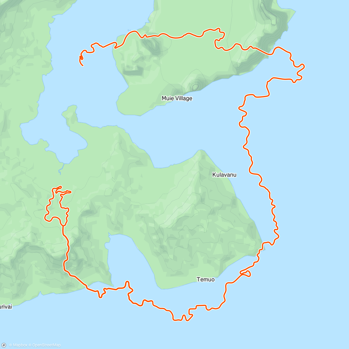 Map of the activity, On my TT in Watopia 177