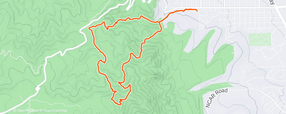 Map of the activity, RMR