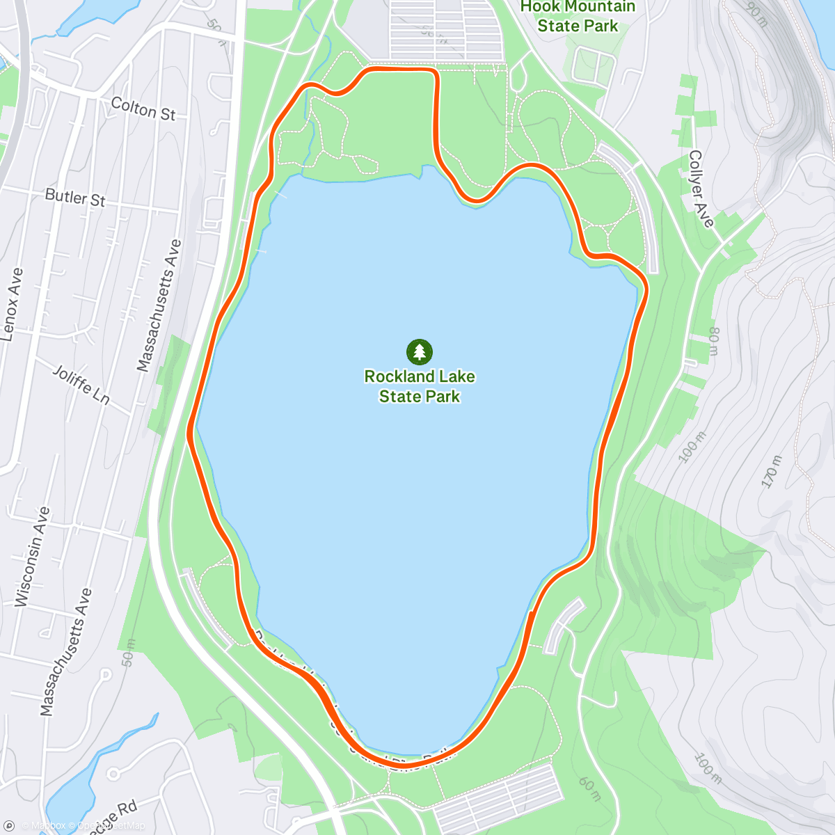 Map of the activity, I feel like I’m gonna break 2:19 before i break 67 lol.