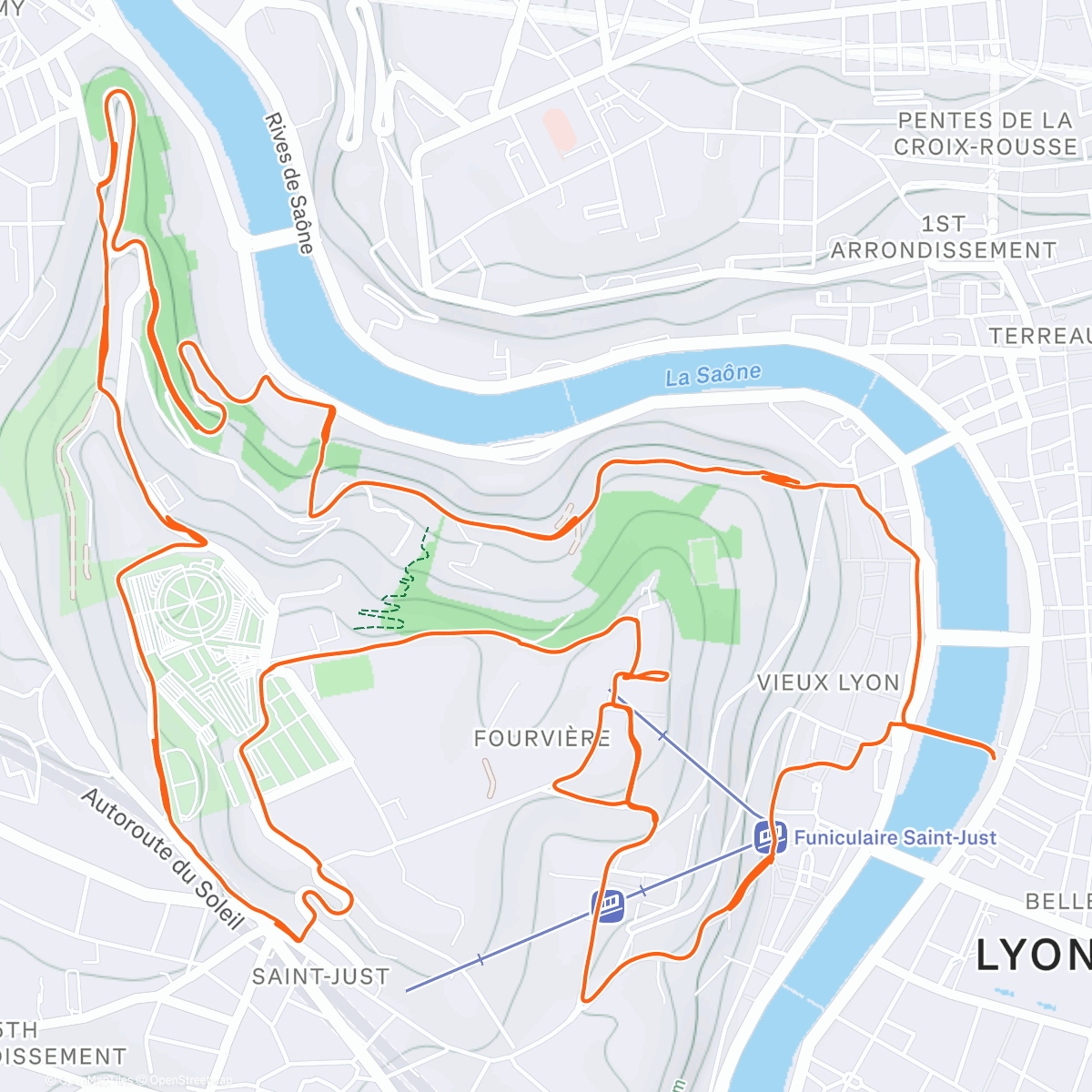 Карта физической активности (RUN - LRC D+)