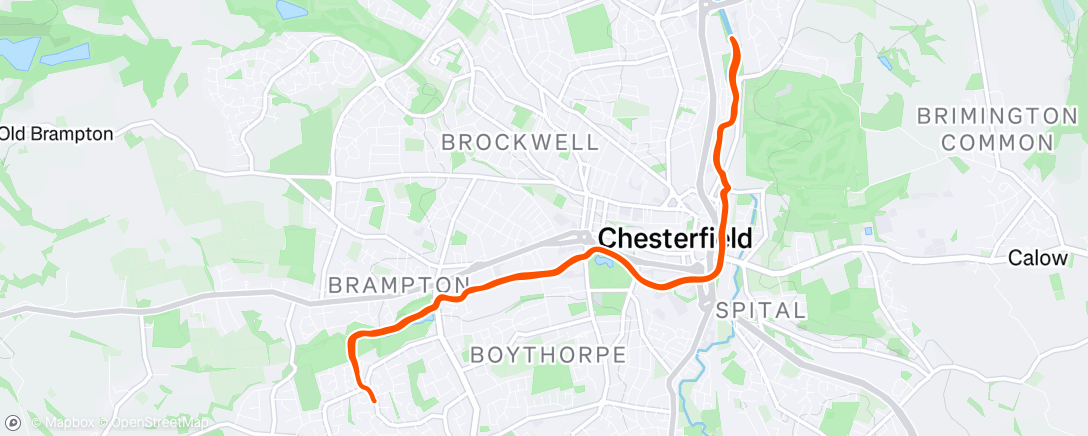 Map of the activity, Canal 7 with Bode 🏃‍♂️ 🏃‍♂️