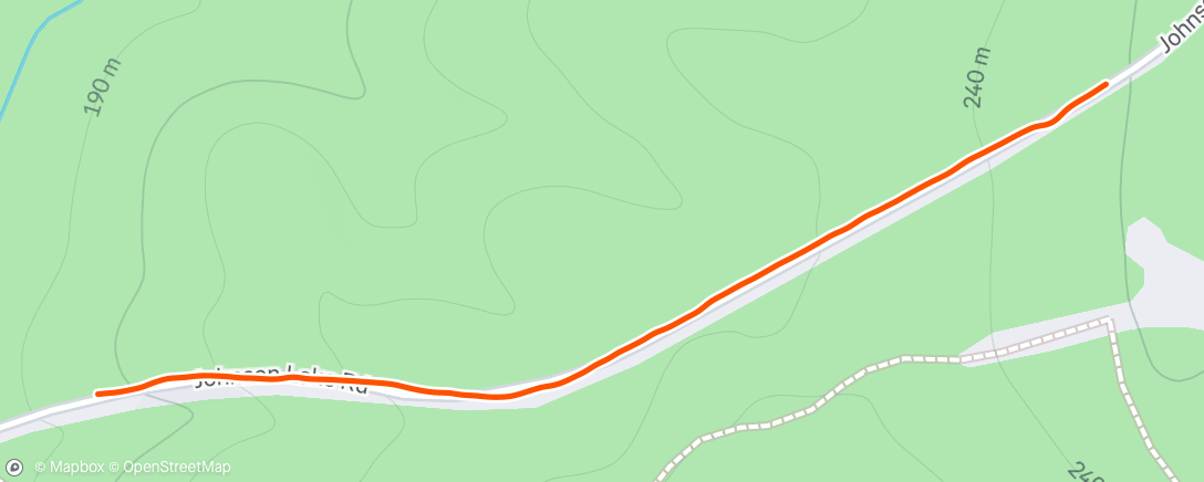 Map of the activity, Lunch Walk