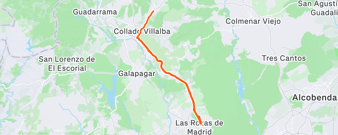 Map of the activity, Feliz Navidad!