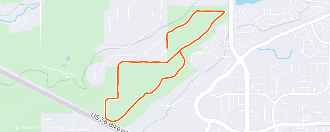 Map of the activity, Double pole with 11 at Davidson Mesa