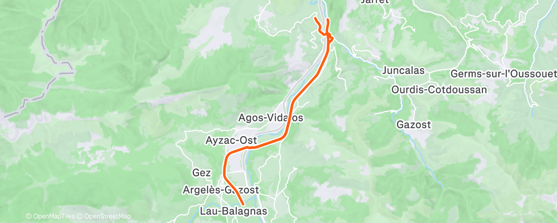 Map of the activity, SL :1/2/3/2/1/2/3/2/1