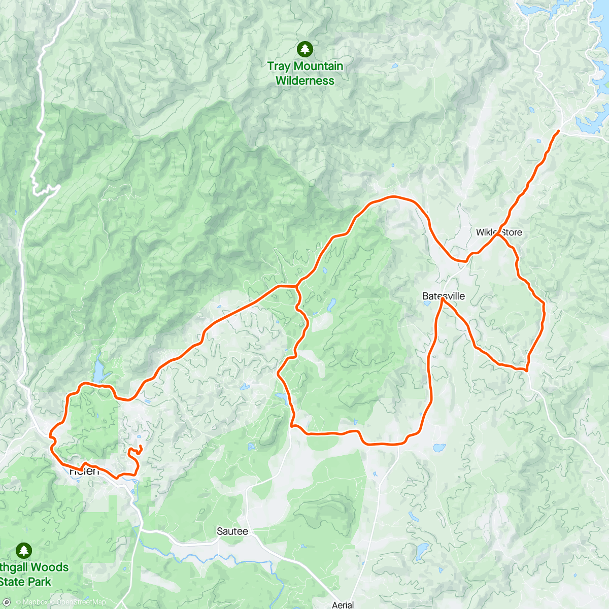 Map of the activity, Major Taylor Mountain Summit 2024🥳🚴🏽💕