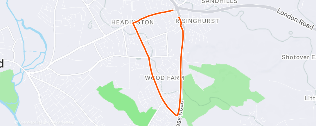 活动地图，Morning Run