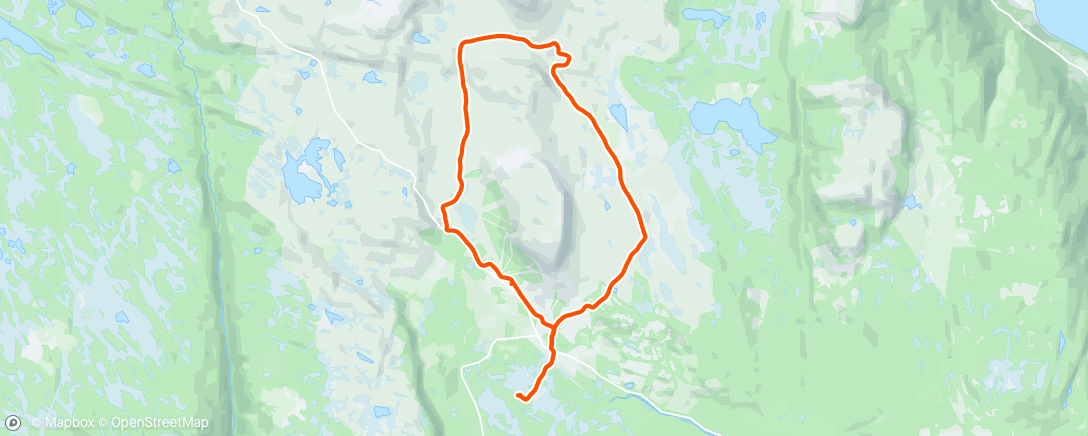 Map of the activity, Rundt Skeikampen ☀️🌬️med hyggelig følge😊