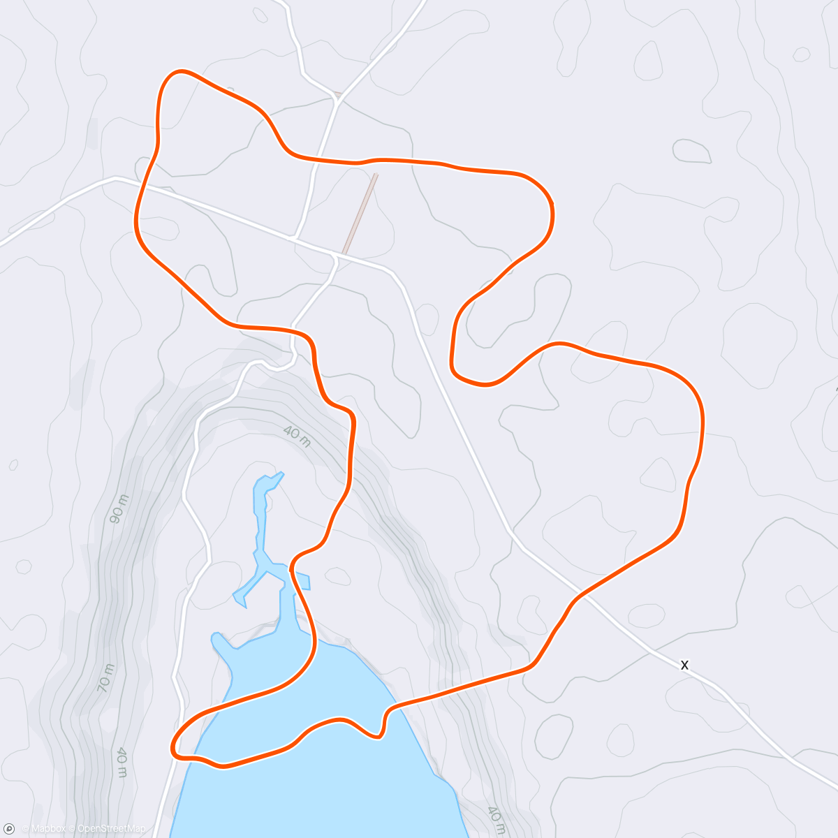 Map of the activity, Zwift - Group Ride: GXY SURGE [1.6-2.5wkg] – CAT D (D) on Twilight Harbor in Makuri Islands