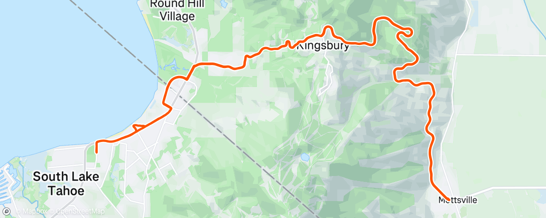 Map of the activity, Kingsbury