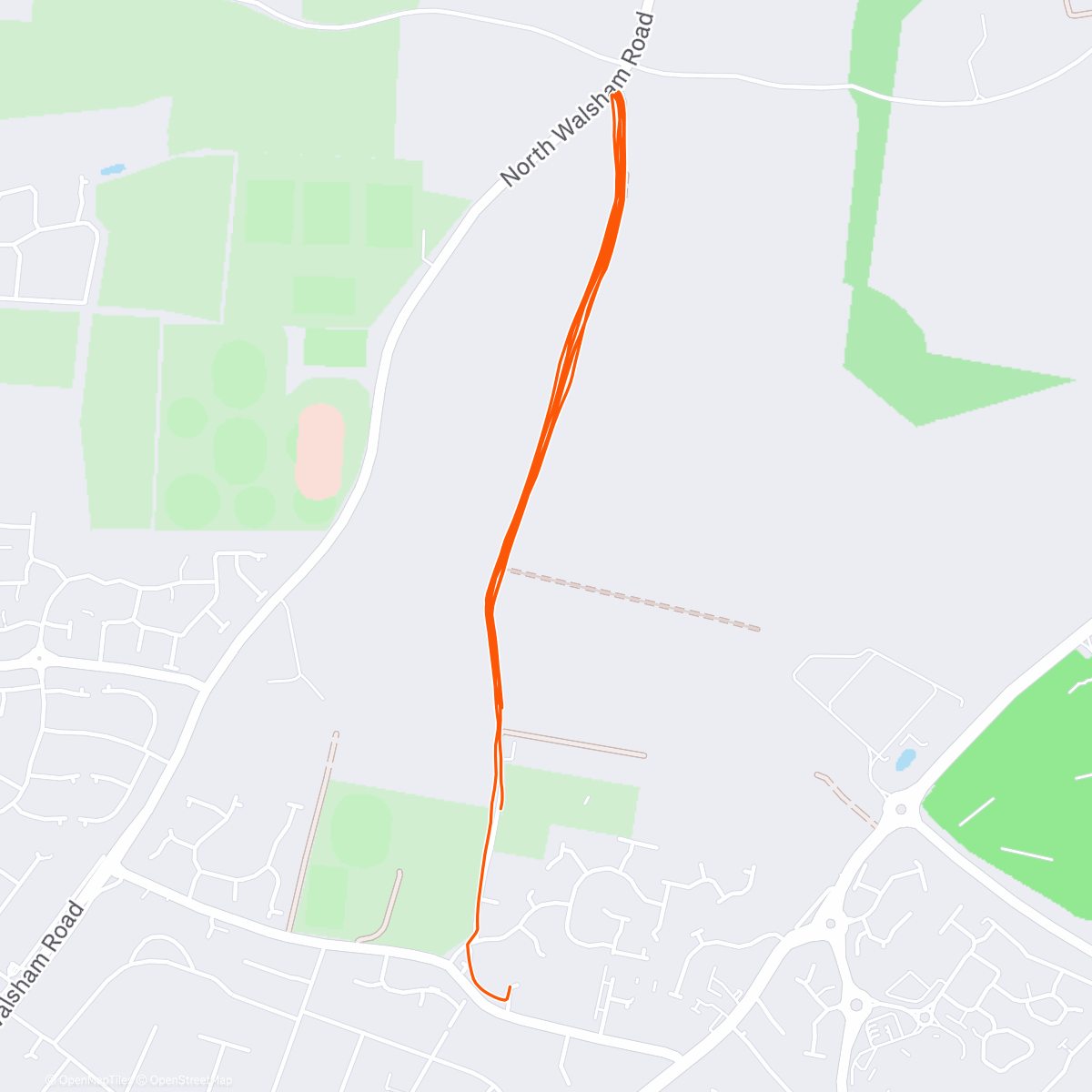 Map of the activity, Wintervals ☀️