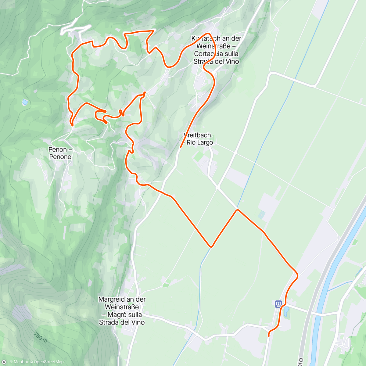 Map of the activity, ROUVY - Tour of the Alps 2024 | Stage 1 - Lafot